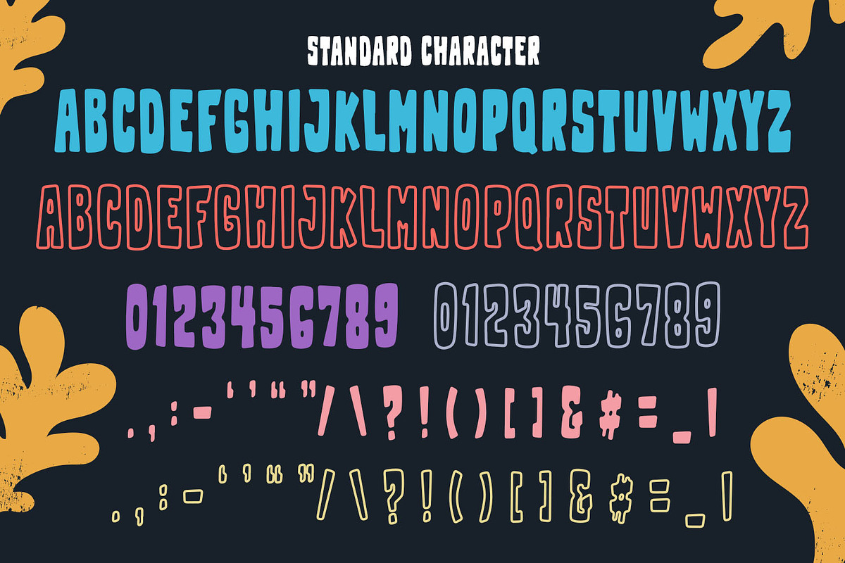 Hey Franky - Fun Display Font, a Sans Serif Font by Kotak Kuning Studio (Photo 4 of 6)