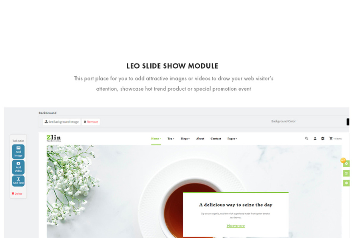 Leo Zlin - Tea Shop, a Bootstrap Template by LeoTheme (Photo 4 of 8)