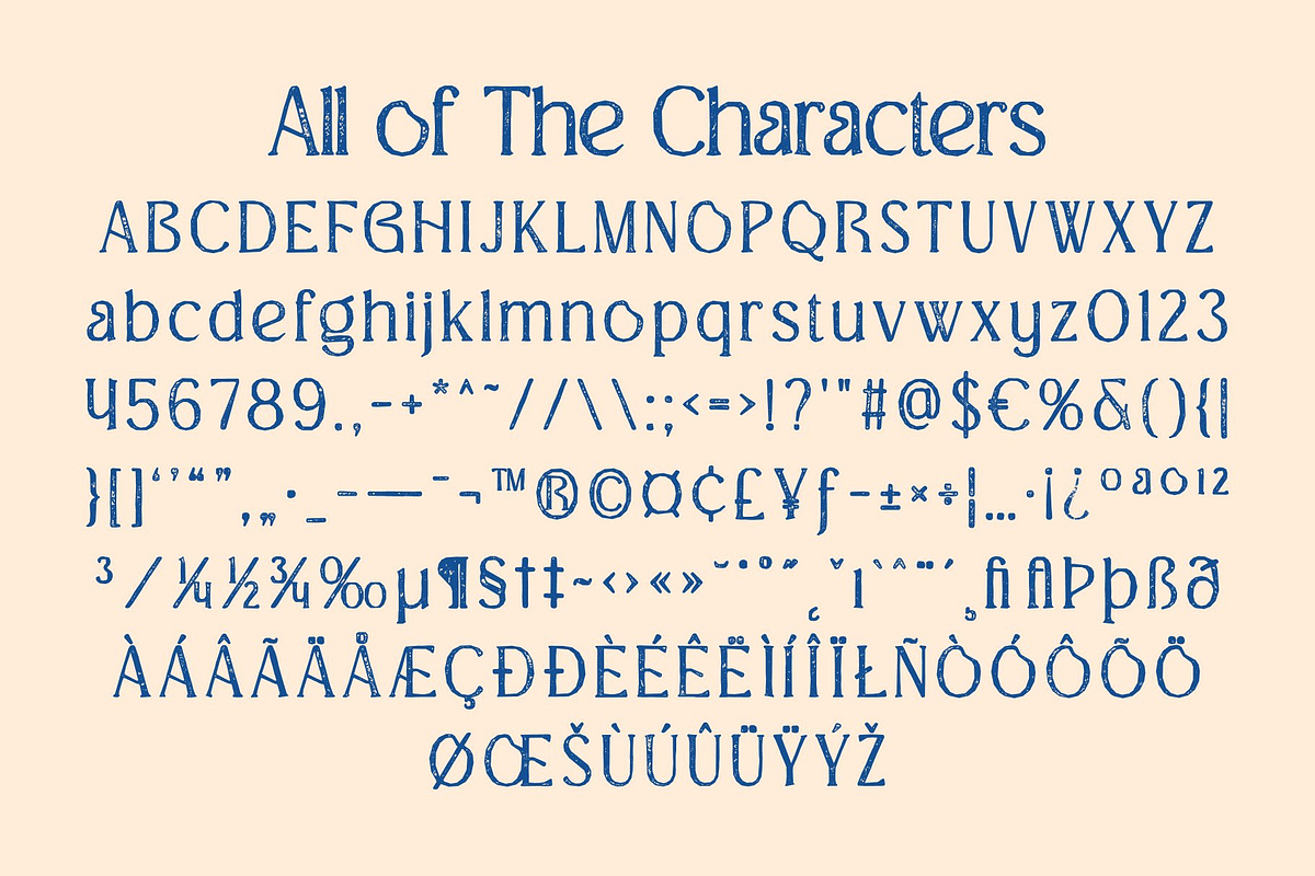 CS Giova Stamp, a Serif Font by Craft Supply Co. (Photo 8 of 8)