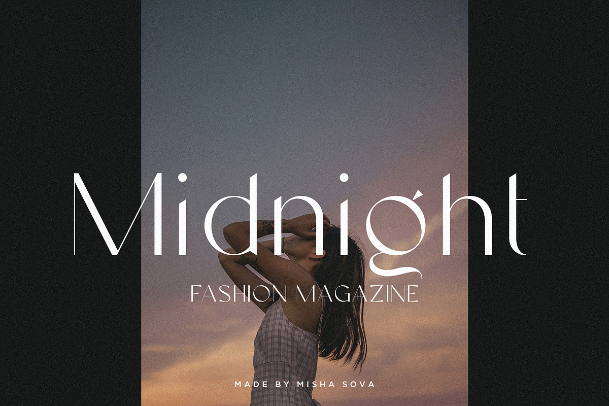 magic - unique sans serif, a Sans Serif Font by Misha Sova (Photo 4 of 11)