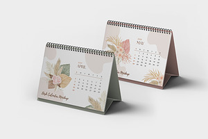 Desk Calendar Mockups