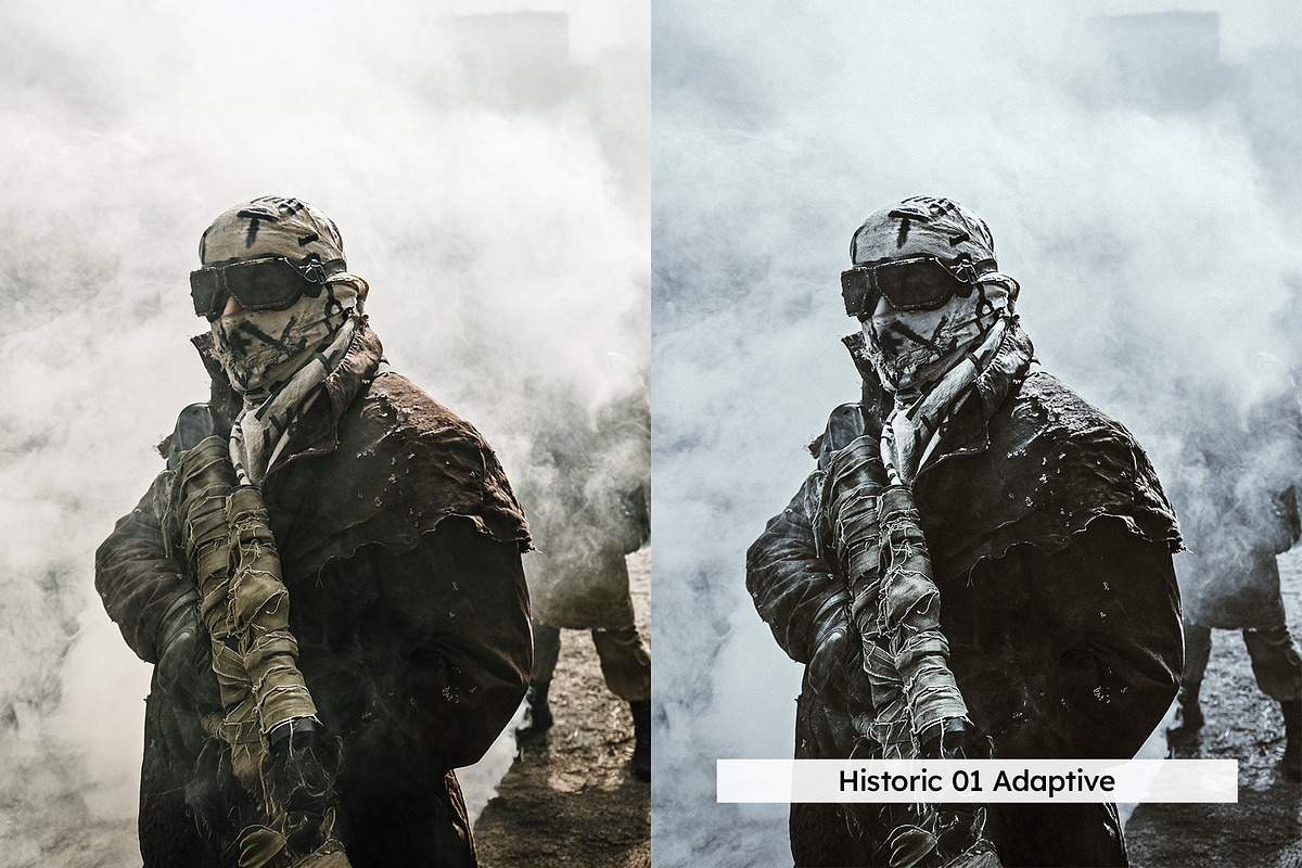 20 Muted Military Lightroom Presets, a Preset Add-On by SparkleStock (Photo 5 of 13)