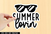 Summer Sticker SVG Bundle, an Illustration by crative8112 (Thumbnail 8 of 11)