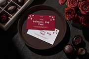 Valentines Day Card Mockup, a Merchandise Mockup by Rielismee (Thumbnail 2 of 5)