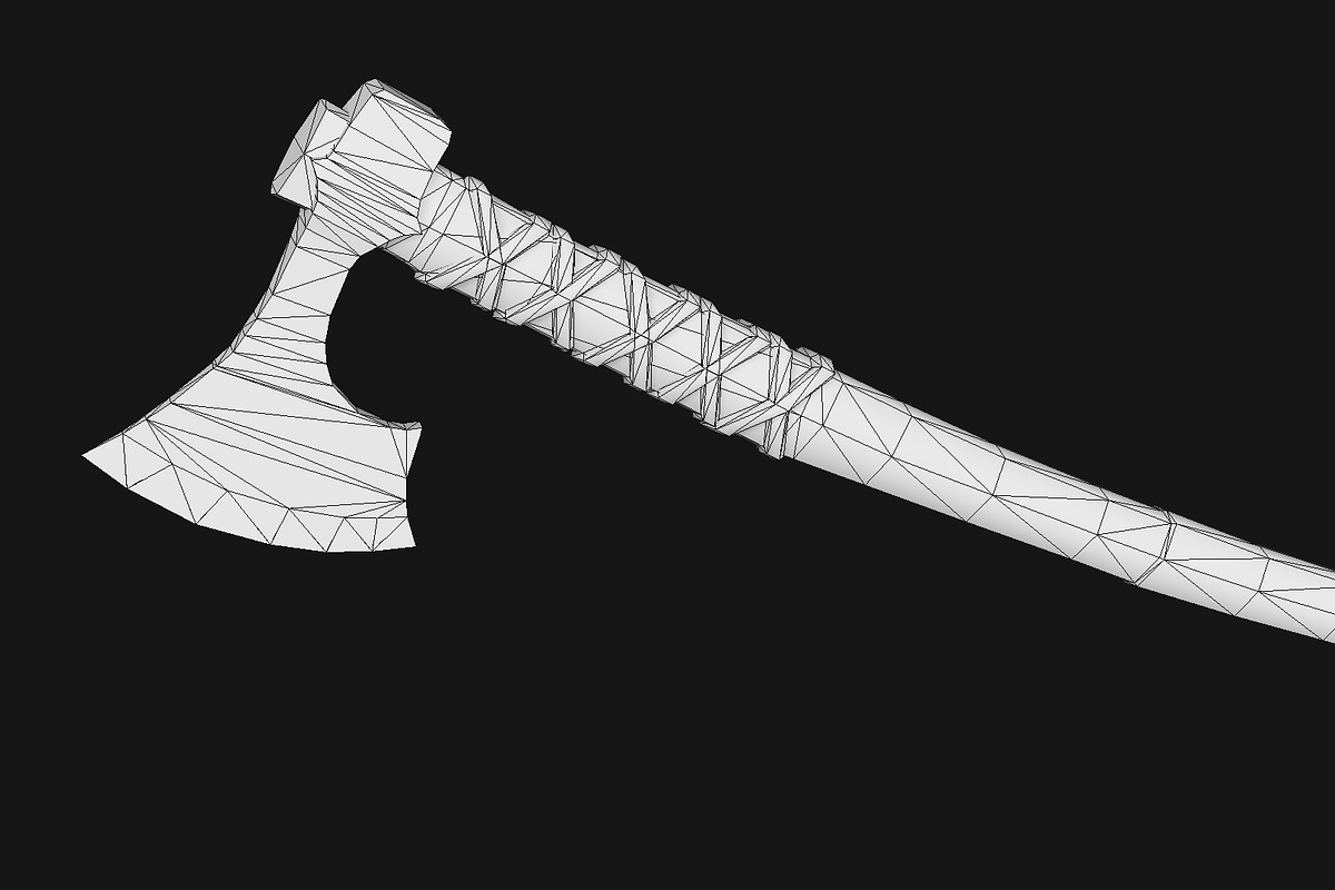 Viking Axes Collection, an Object 3D Model by GamePoly (Photo 12 of 23)