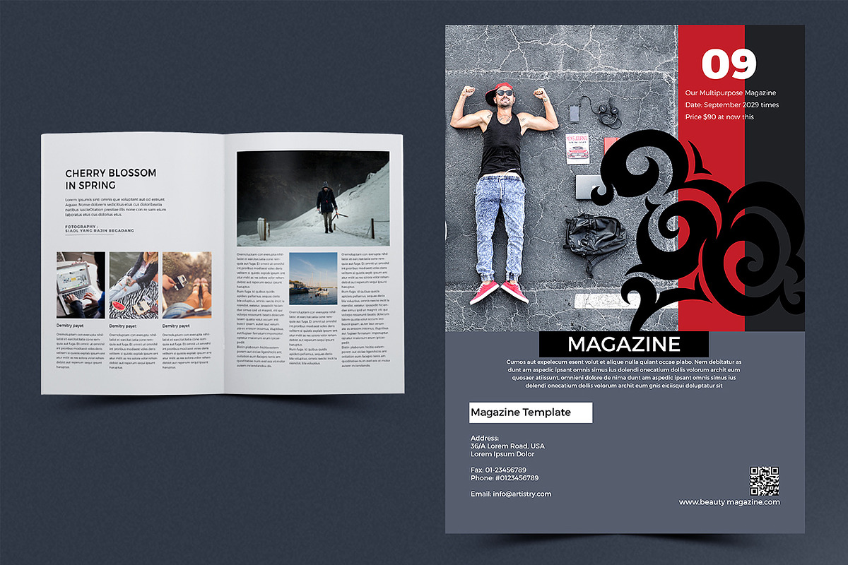 New Magazine, a Magazine Template by artico (Photo 7 of 7)