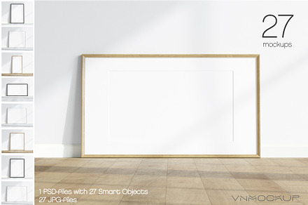 Minimal Frames Bundle - 27 Mockups
