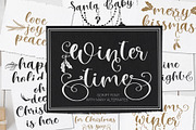 Winter Time. Decorative Script Font, a Script Font by CallMeStasia (Thumbnail 1 of 13)