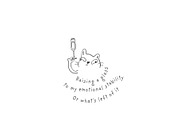 Funny Cat Line Art Doodles, an Illustration by Anastasiya Klempach (Thumbnail 8 of 10)