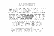 Cutting Style -Decorative Craft Font, a Slab Serif Font by Sahira Studio (Thumbnail 6 of 7)