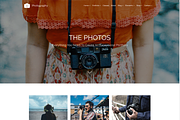 Photography Gallery WordPress Theme, a WordPress Template by Visualmodo (Thumbnail 10 of 21)
