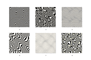Distorted Seamless Patterns | Vol. 2, a Pattern Graphic by Curly_Pat (Thumbnail 4 of 9)