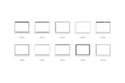 Analog Vintage Frame PNG Kit, a Brushes & More by URSAL Supply (Thumbnail 6 of 6)