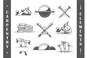 18 Modern Carpentry Logos Templates, a Branding & Logo Template by Art Design (Thumbnail 4 of 26)