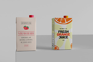 Juice Box Mockup, a Packaging Mockup by MA-KING_ART