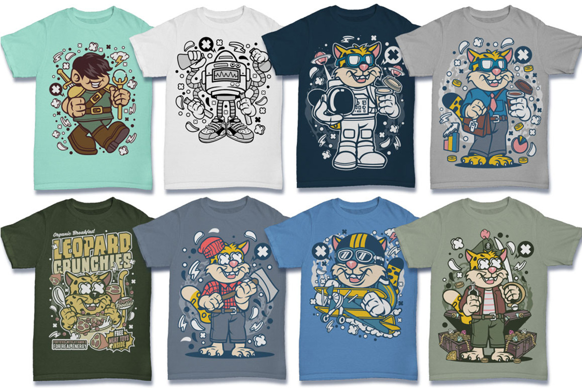 Cartoon Vector 6 Design Bundle, an Illustration by roach_graphic (Photo 13 of 29)