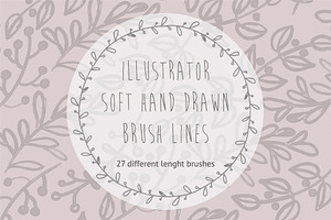 Illustrator Hand Drawn Soft Brushes