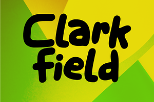 Clarkfield | Cute Kids Font