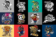 98 Cartoon Vector Bundle, an Illustration by roach_graphic (Thumbnail 12 of 15)