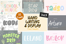 HANDWRITING & DISPLAY FONT VOL. 9