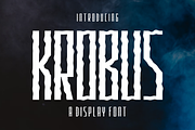 Krobus, a Sans Serif Font by lelevien (Thumbnail 4 of 6)