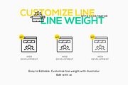 100 Business Concept Icons, an Outline Icon by Illustrato (Thumbnail 2 of 4)