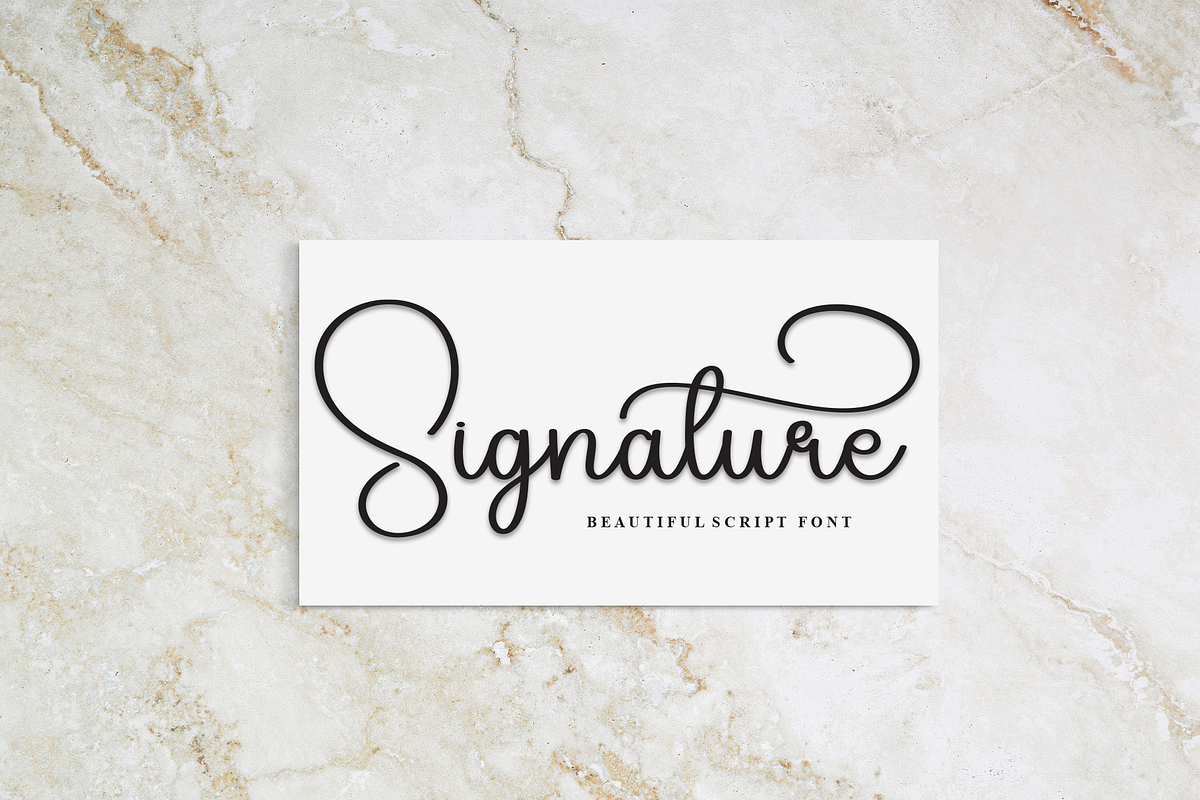 Mother Day | Script Font, a Handwritten Font by Scratchones (Photo 5 of 9)