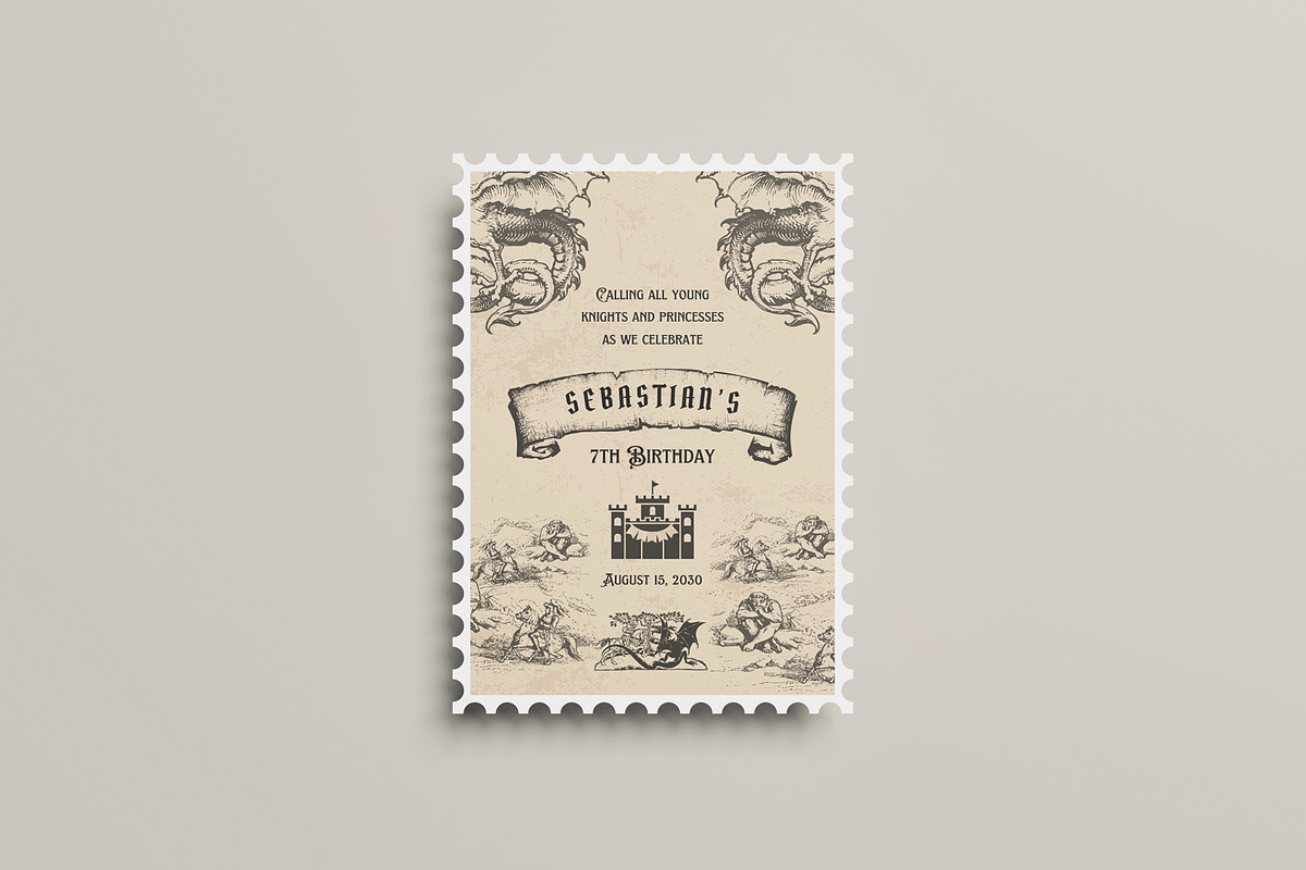 Postage Stamp Mockup, a Merchandise Mockup by swsi-studio (Photo 4 of 5)