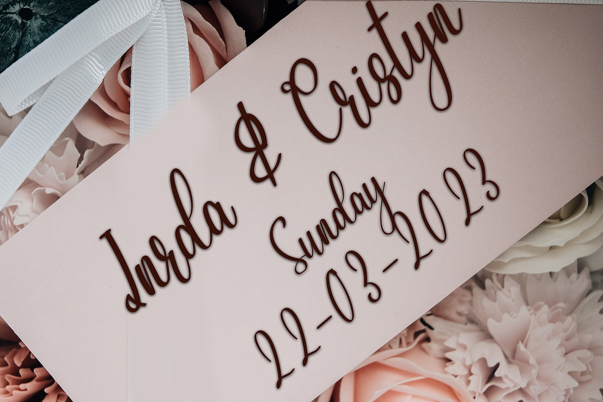 Hello Samantha, a Handwritten Font by FreshTypeINK (Photo 6 of 7)