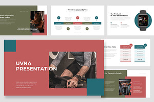 Uvna : Gym & Fitness Google Slides