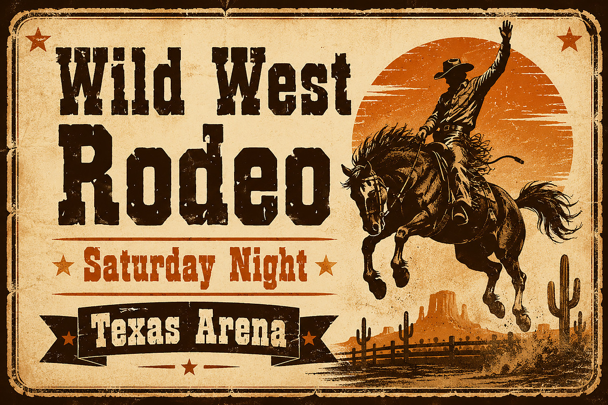 Tiny Rodeo, a Slab Serif Font by Wow Magic (Photo 3 of 5)