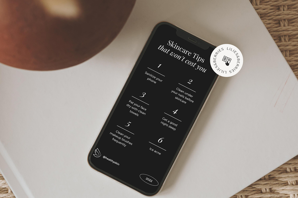 Canva Esthetician templates, a Social Media Template by LiliesandBerries (Photo 17 of 19)