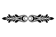 Ornamental Floral Silhouette, a Decorative Illustration by himelgfx (Thumbnail 6 of 18)
