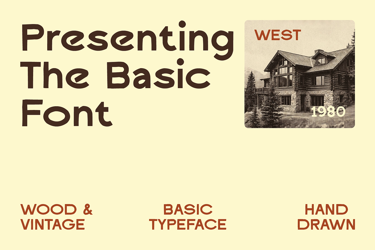 SFC West Lodge, a Sans Serif Font by Skilline Supply Co. (Photo 2 of 5)