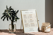 Editable Cafe Price List Template, a Flyer Template by NoheaDesignShop (Thumbnail 4 of 10)