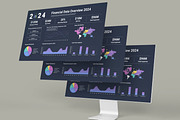 Financial Data Overview, an UI Kit Template by MightyDesign (Thumbnail 2 of 6)