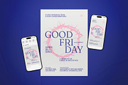 Good Friday Flyer Set, a Flyer Template by The Good Store (Thumbnail 1 of 2)