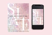 Blush Sale Email Marketing Template, an Email Template by KikiBunnyCreative (Thumbnail 4 of 7)