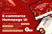 Figma Shopify e-commerce template, an UI Kit Template by Tetiana Boiko UX/UI (Thumbnail 1 of 7)