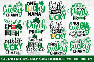 St Patrick's Day SVG Bundle - 20 Des