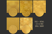 Gold foil textures, a Texture Graphic by Paper Farms (Thumbnail 3 of 3)