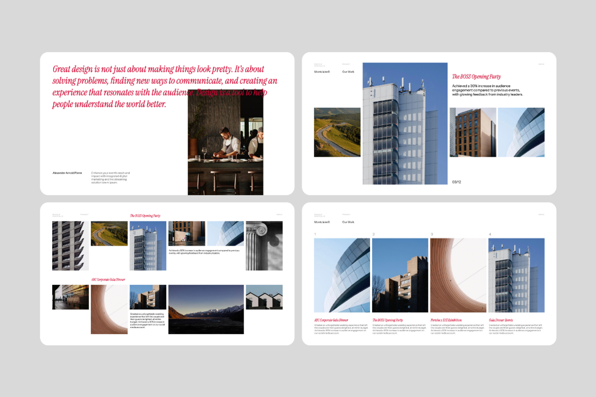 Montclair Creative Portfolio Keynote preview 4