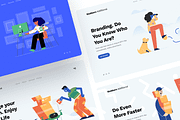Unruly Illustrations, a Templates & Theme by Craftwork (Thumbnail 4 of 6)