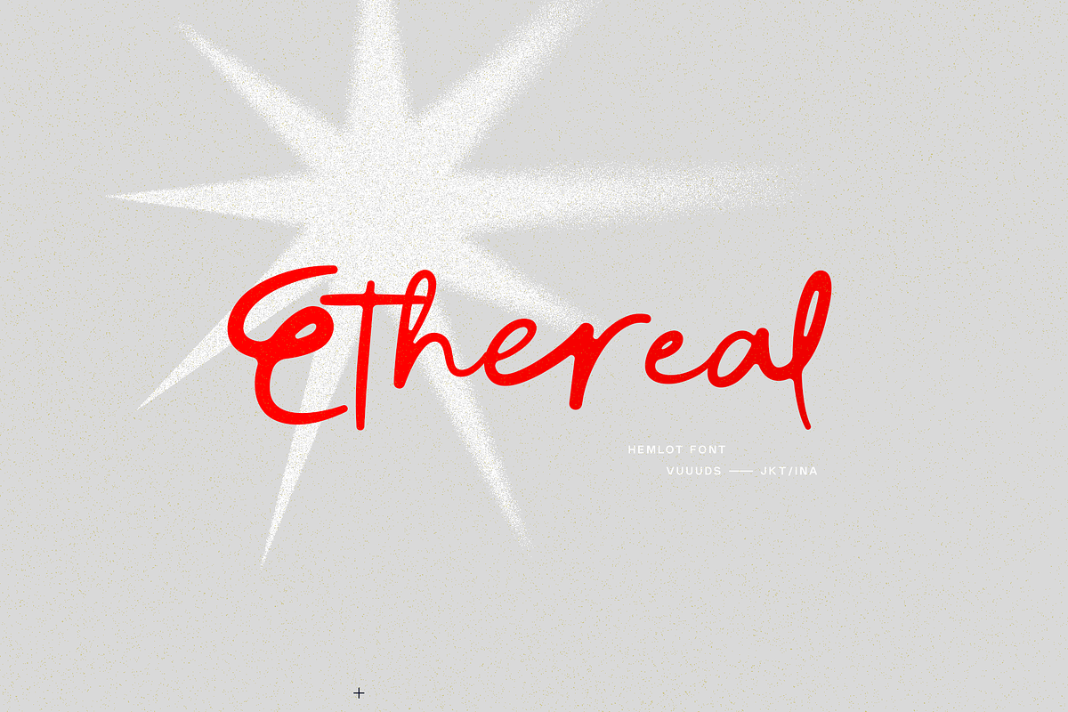 Hemlot, a Script Font by vuuuds (Photo 8 of 9)