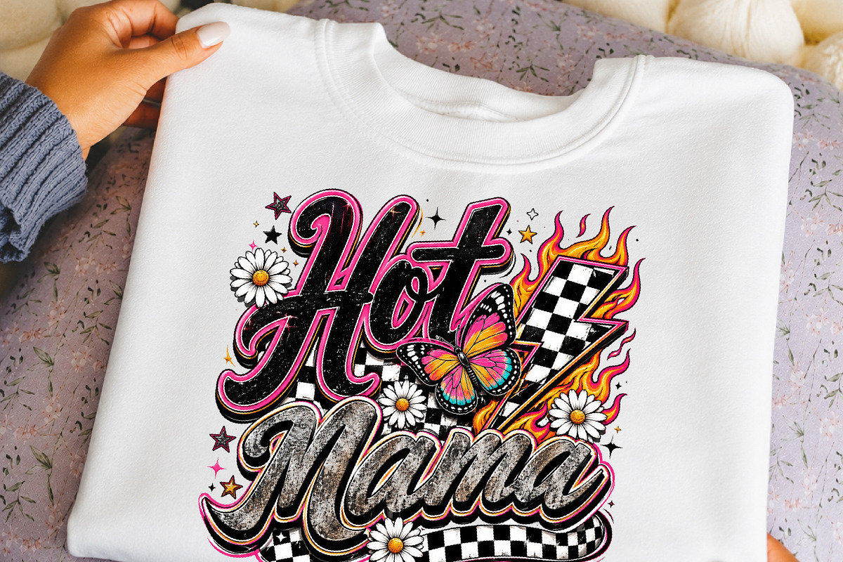 Hot Mama Butterfly PNG, an Object Illustration by DreamCafeArt (Photo 6 of 6)