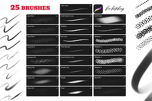 Basic Brushes For Procreate