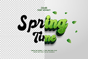 Text Effect Spring Time, a Layer Style Add-On by Navy Graphic (Thumbnail 2 of 2)