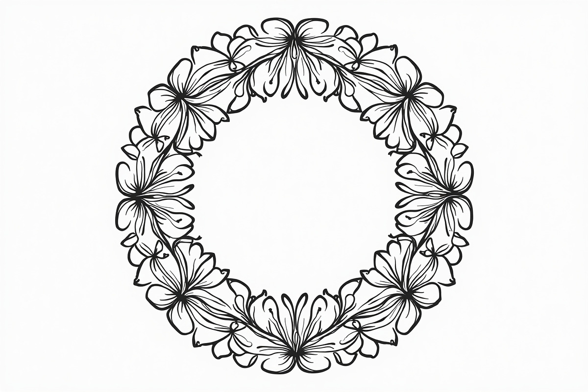 Vintage Scroll Ornament Set, an Illustration by hafijul (Photo 2 of 9)