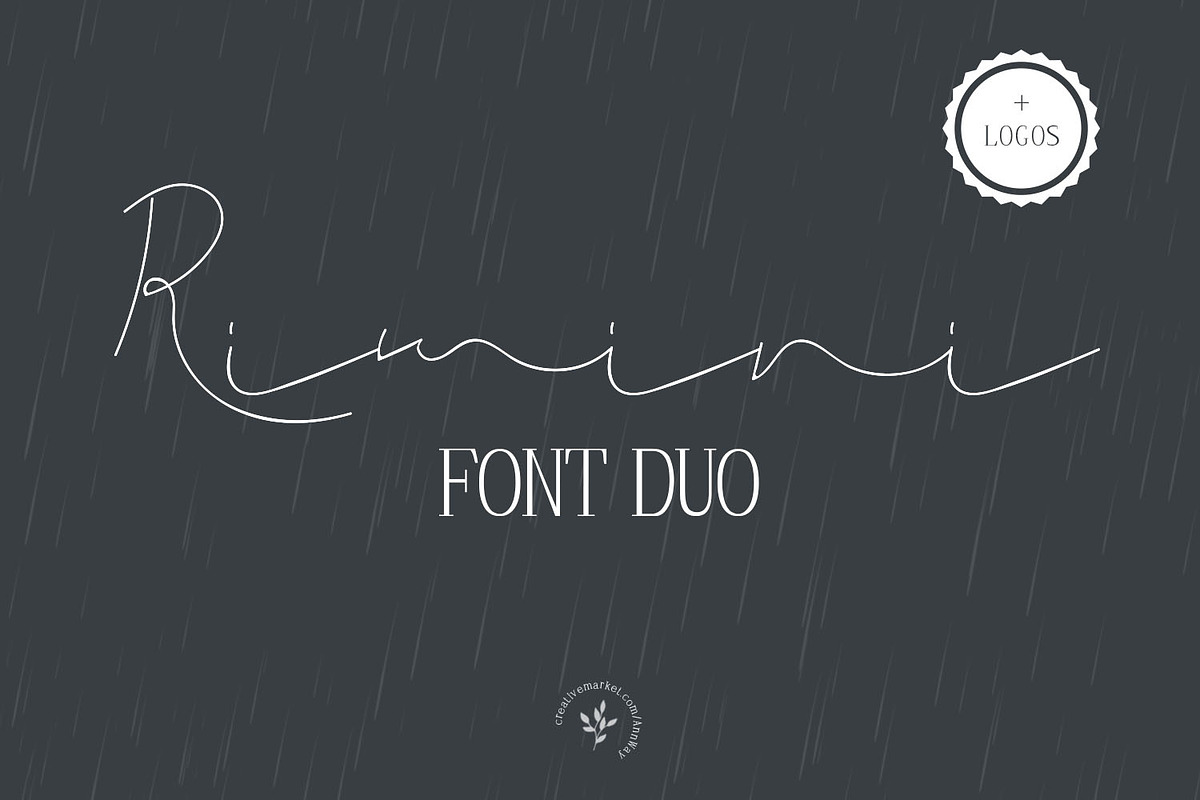 Rimini | Font Duo + Logos