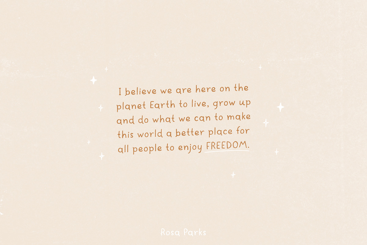 Little Daylights - Playful Font, a Handwritten Font by simpleblues (Photo 3 of 10)